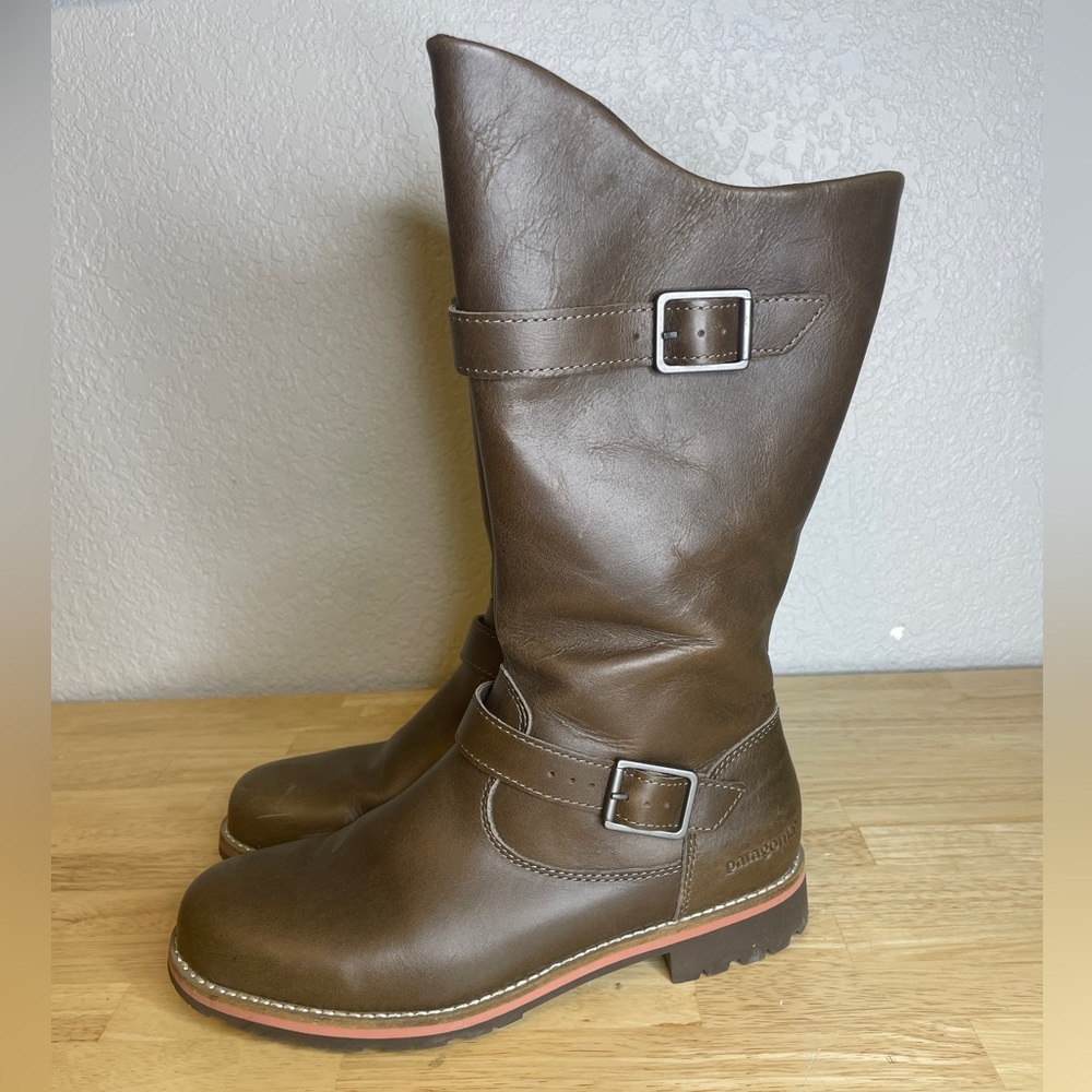 Patagonia Tin Shed Rider Boots Size 9.5